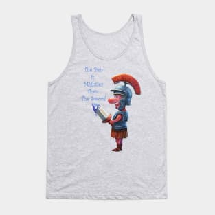 Roger the Red-Nosed Roman Tank Top